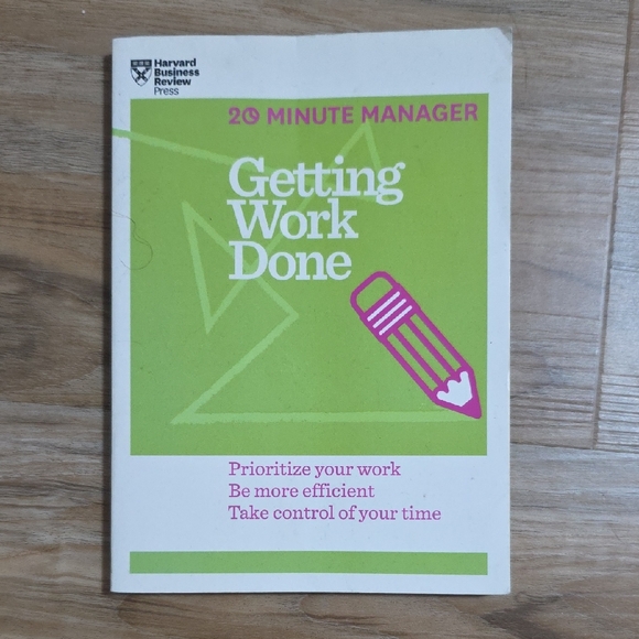☔️🔹️Getting Work Done Paperback Book - Picture 4 of 7